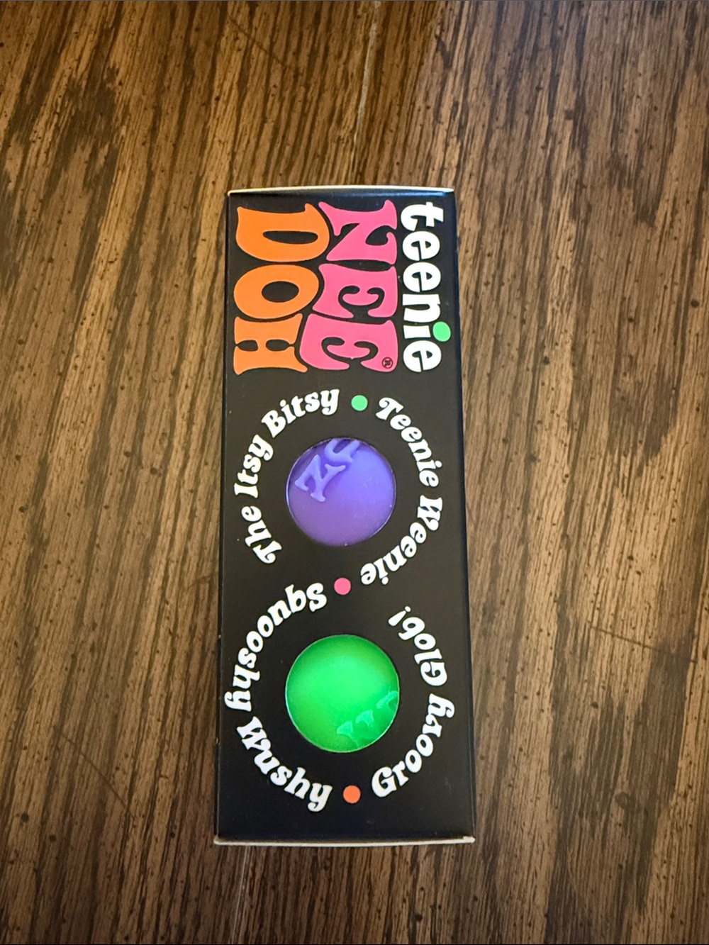 NeeDoh teenie 3-Pack groovy glob - green, Blue, Purple- NIB